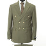 Double Breasted Olive Green Royal Series Suit
