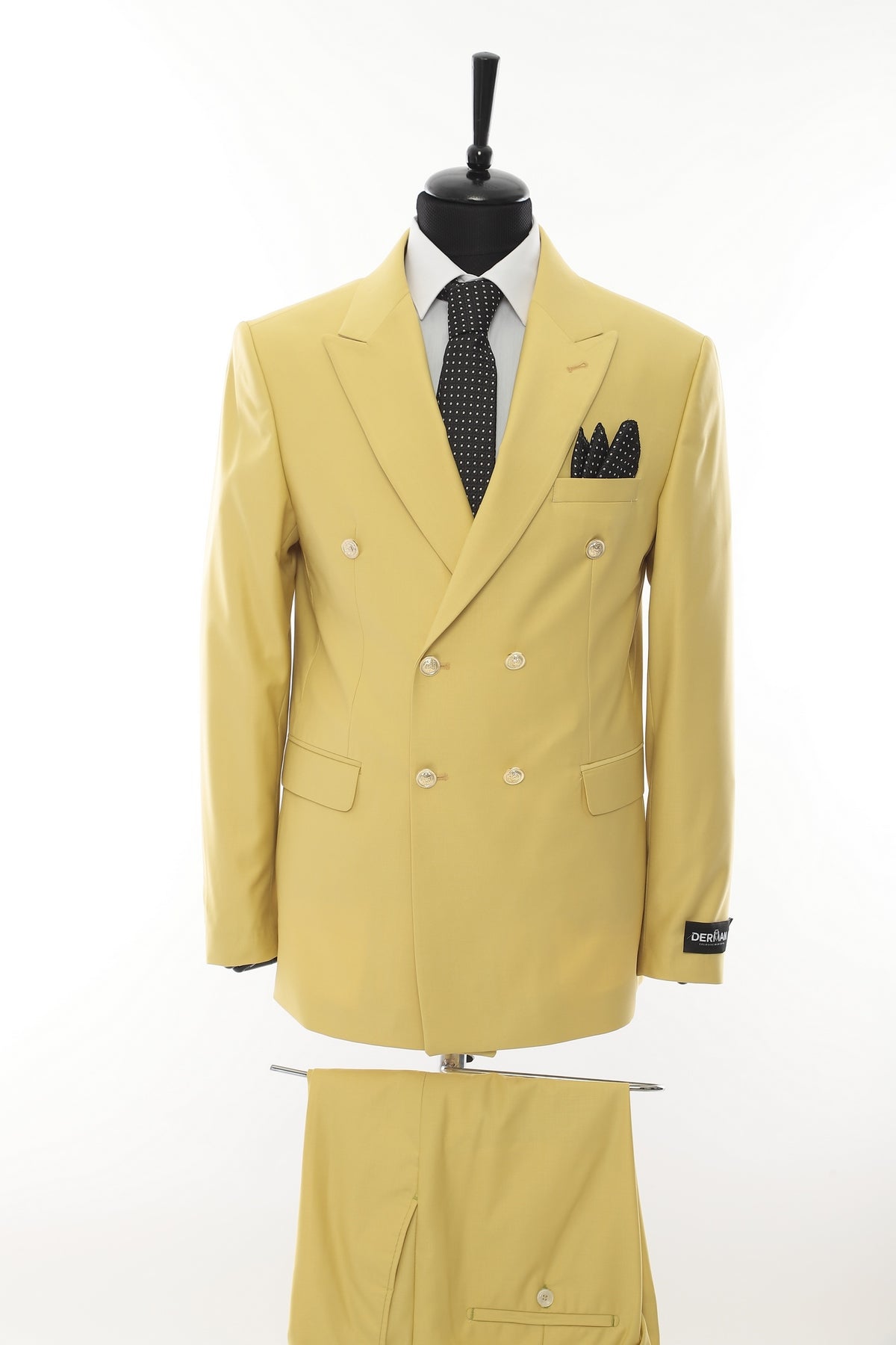 Double Breasted Yellow Royal Series Suit