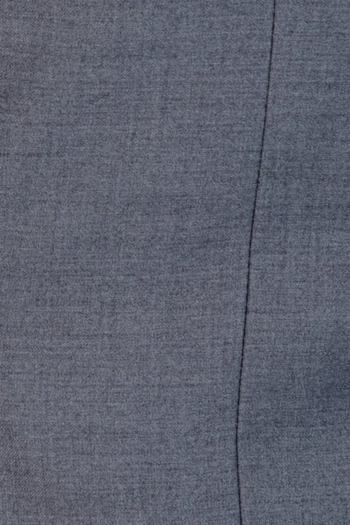 Grey Silvery Detailed Collar Tuxedo 3 Piece Set