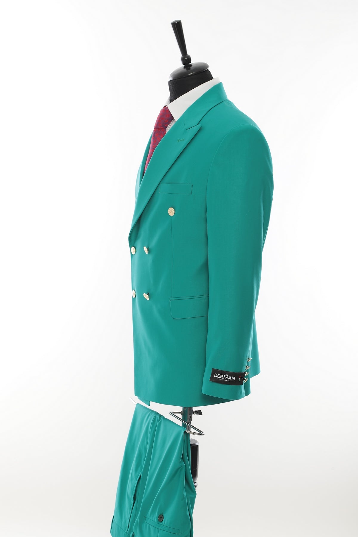 Double Breasted Green Royal Series Suit