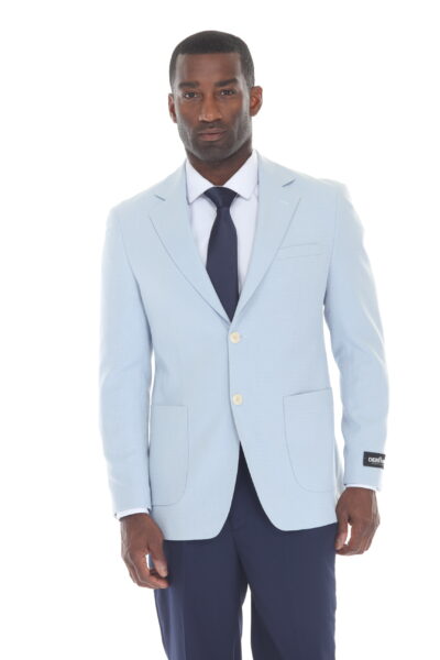 SM BLAZER- BABY BLUE